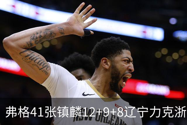 弗格41张镇麟12+9+8辽宁力克浙江 吴前17+9